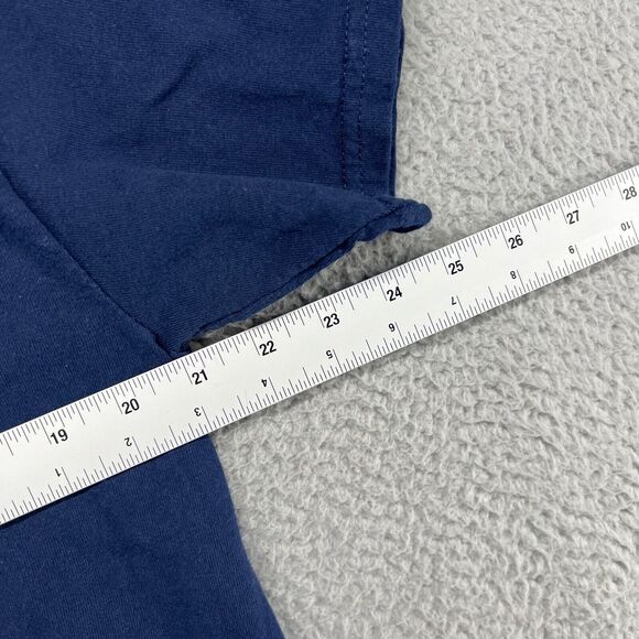 Michigan Funny Quote Shirt Men's Large Blue Yellow Rivalry Wolverines University - Picture 4 of 8